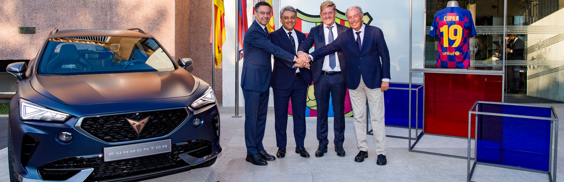 CUPRA i FC Barcelona łączą siły w globalnym sojuszu